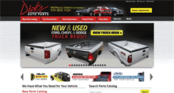 Desktop Screenshot of dicksautoparts.com